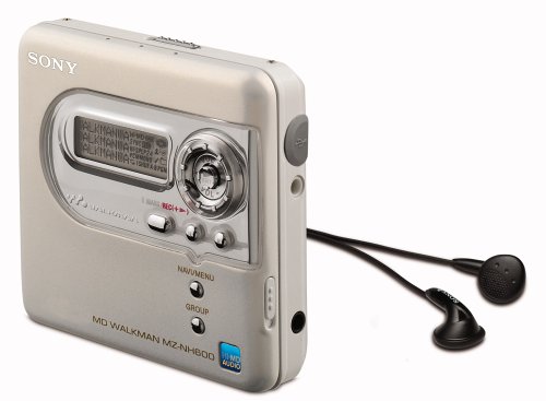 Sony MZ-NH600 MiniDisc Walkman - Rekorder (Hi-MD) silber