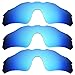 IMYTPFT 3 Compatible/Replacement for Lenses oakleys Radar EV Path Blue Polarized