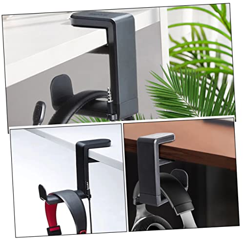 PartyKindom 2 Pçs Suporte De Fone De Ouvido Clip Suporte De Mesa Para Computador Suporte Para Fone D