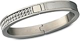 Swarovski Intervalle Bangle, thin