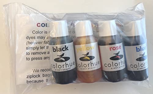 8" X 54" Silk Scarf Dye Kit W/Colorhue Instant-Set Silk Dyes #TOP1