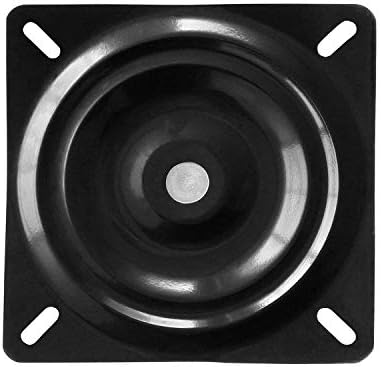 AAGUT 10" Swivel Plate Heavy Duty Bar Stool Replacement for Recliner Chair & Boat Seat Square Swivel Turntable Swivel Steel Cabinet Mechanism Base