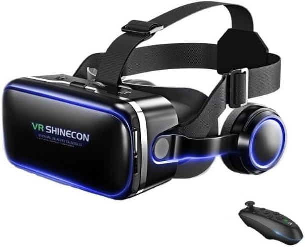 Gafas de Realidad Virtual para Teléfono Móvil Con Mando a Distanc...