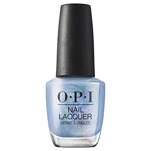 OPI Nail Lacquer, Angels Flight to Starry Nights, Blue Nail Polish, Downtown LA Collection, 0.5 fl oz.