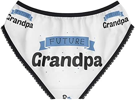 SpreadPassion Future Grandpa Panties, Future Grandpa Underwear, Briefs, Cotton Briefs, Funny Underwear, Panties For Women