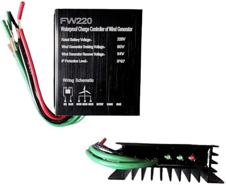 12V/24V/48V 12000W Waterproof Wind Turbine Charge Controller, IP68 Battery Regulator for Efficient Energy Management in Renewable Energy Systems