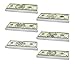 SCRATCHLOVER.COM Scratch Cash Mini Bundle Dollari Soldi per Giocare (Dimensioni Reali) 175 Banconote - 7 mazzette da 25 x $ 1, 2, 5, 10, 20, 50, 100.