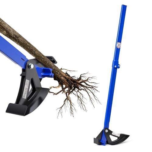 Pvirbravoo Sapling Puller Tool - Heavy Duty Tree Root Puller for ¼ to 1-3/8
