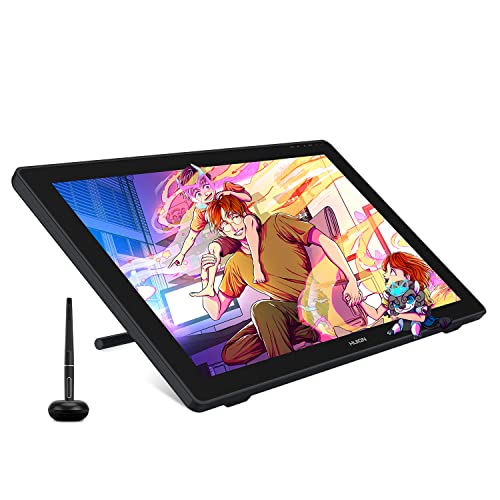 HUION Kamvas 24 Plus 2.5K Tablette Graphique avec écran, 2.5K QHD Full Lamination 23.8 Pouces Tablette de Dessin pour Windows PC, Mac, Android, avec Le...