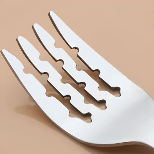 Image of Hian Baby Spoon and Fork Set, Stainless Steel Toddler Self Feeding Utensils with Travel Case, BPA Free Food Grade PP Handles, Kids Cutlery for 12+ Months Babies (Multicolor,Pack of 2)