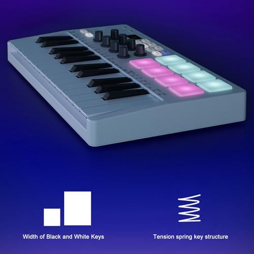 Sxhlseller 25キーMIDIキーボードコントローラー Sxhlsqfchkx9r3z の商品画像 1