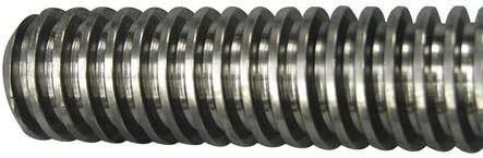 Threaded Rod, Carbon Steel, 1/2-10x3 ft Set of 4