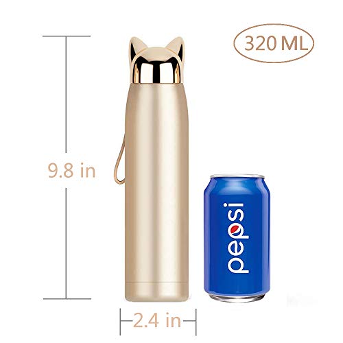 image for Rosechen Water Bottle Fox Thermoses for Man and Women, Thermal Insulat