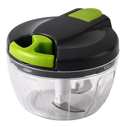 Multi-Function Manual Food Chopper,Manual Food Processor Vegetable Chopper, Portable Hand Pull...