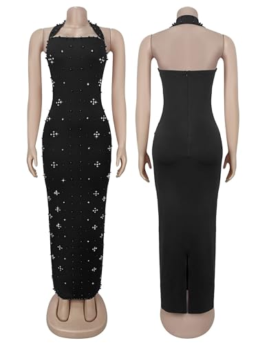 Image of Figdaw Rhinestone Embellished Formal Gowns and Evening Dresses for Women 2026