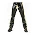 Produktbild Latex-Catsuit Gummi Gummi Einzigartige Hose Front Reißverschluss Schnalle Open Customized 0,4 mm Herren Halloween Cosplay Kostüme, Armeegrün, M