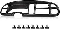 Vista 6 de G-PLUS Bisel de cubierta de tablero con 8 clips compatible con Dodge Ram 1500 1998-2001/Ram 2500 3500 1998-2002#5GK51DX9AA, 5EU11DX9AB, 68042746AC