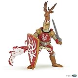 Papo The Medieval Era Figure, Knight Stag Red