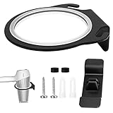 Soporte Secador de Pelo,Rack Montado en la Pared Compatible con Más los Secadores de Cabello