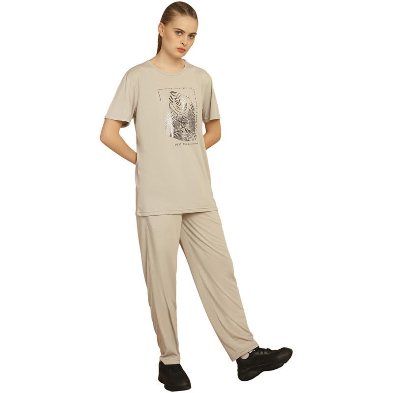 Image of Mack Jonney Cotton Printed CO-ORD Set Tracksuit for WOMEN