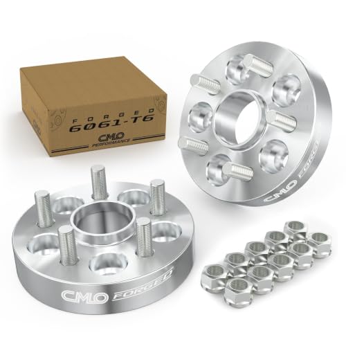 Image of CMO 32mm (1.25 inch) 5x105 Wheel Spacers 56.5mm M12x1.5 Studs 2PCS Hubcentric