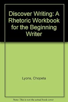 Paperback Discover writing: A rhetoric/workbook for the beginning writer Book