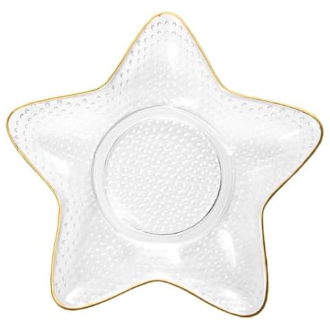 MAGICLULU Assiette en verre étoile de mer Cover
