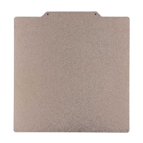ANKROYU 3D Printer Build Plate, Texture PEI Sheet Flexible Heated Bed, 3D Printer Spring Steel Print Bed, 3D Printing Build Surfaces for Variety Printing Consumable