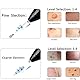 CHRERNA Muttermal Entfernen, Warzen Entfernen mit 9 Stärke Sicher und LCD-Bildschirm Plasma Pen für Gesicht und Körper（Warzen, Muttermale, Nävus, Altersflecken)