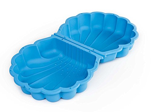Eliware Kinder Sandkasten, Wassermuschel | Blau | ca. 80 x 87 x 19