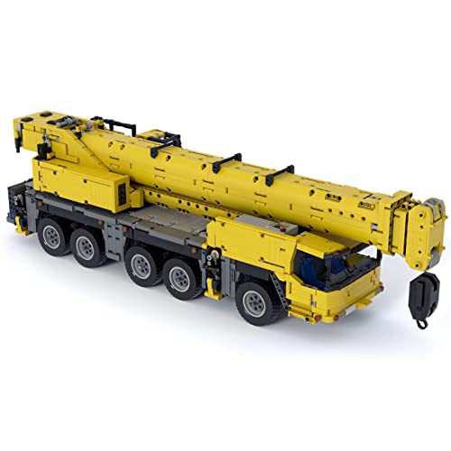1+1 Dr.Bricks Technik Ferngesteuert Grove GMK 5250L Mobile Kranwagen Modellbausteine, MOC-86030 Kompatibel mit Lego… – Bild 6