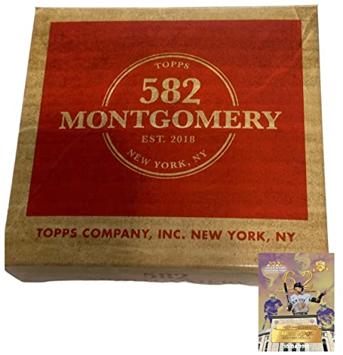 New 2023 Topps 582 Montgomery Baseball Card Set #1-20 Card Set - Rcs Include Gunnar, Adley, Michael Harris And More! Plus Novelty Aaron Judge Card In Picture. #TOP7