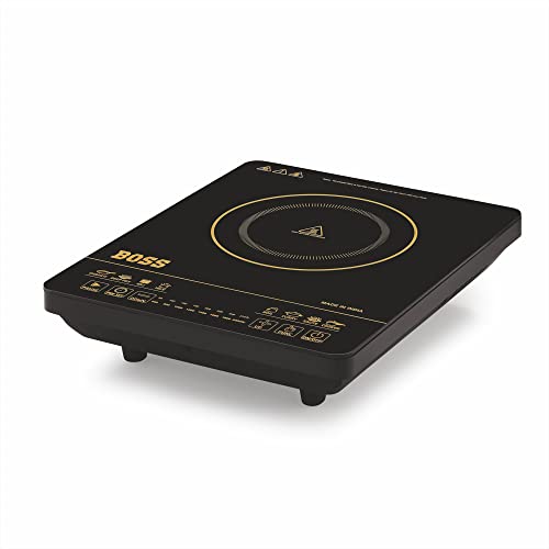 BOSS Chefmax 2000 Watts Induction Cooktop With Preset Menu Options