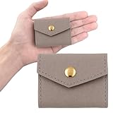 [Flince] アクセサリーケース ジュエリーポーチ ジュエリー ミニ かわいい アクセサリー 収納 (持ち運び/携帯用) ポーチ リング ピアス 指輪 ネックレス (グレー)