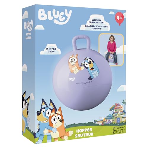 Hedstom Bluey Hopper Ball, Jumping Ball for Kids, 15 inch (55-7553) - Image 2