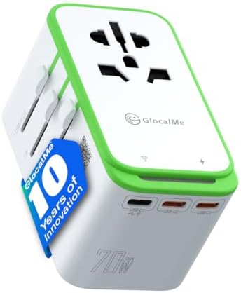 Amazon.com: GlocalMe RoamPlug Universal Travel Adapter with 4G WiFi ...