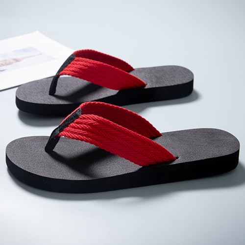 Men Summer Casual Outside Wear Beach Non Slip Breathable Flip Flops Toes Big Size Mens Fuzzy Flip Flop Slippers2