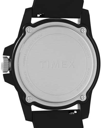 Miniatura 4 de Timex Reloj Analógico para Hombres de Cuarzo con Correa en Silicona TW5M61200