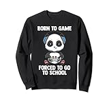 Photo Gallery nato per giocare - gamer panda felpa Photo Gallery nato per giocare - gamer panda felpa