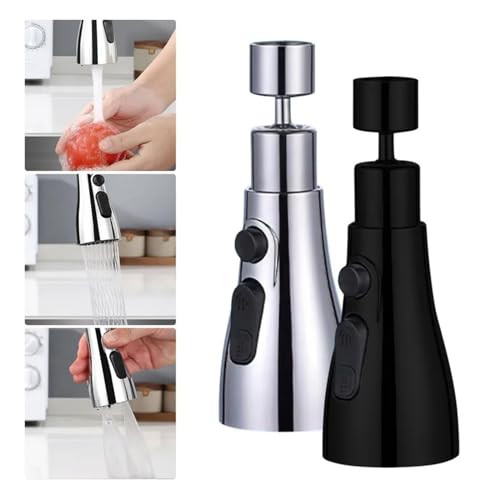 Cabezal de ducha multifunción 3 en 1 para grifo de cocina, solución práctica y adaptable 3