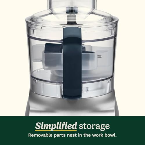 Image of Cuisinart FP-5IN 5-Cup Food Processor |220-240V| 300W Compact Kitchen Processor | Chopping & Shredding | Reversible Stainless Steel Disc | Wide Feed Tube | Easy-Clean Bowl | Silver