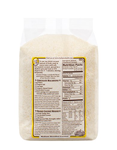 Bob's Red Mill Shredded Coconut, Medium Unsweetened , 24 Ounce - image 2