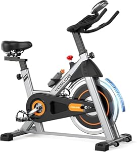 YOSUDA Magnet-Heimtrainer Fahrrad Ergometer - Leises Indoor Bike für Zuhause, Testsieger mit Tablet-Halter & LCD-Display, 136kg Belastbarkeit