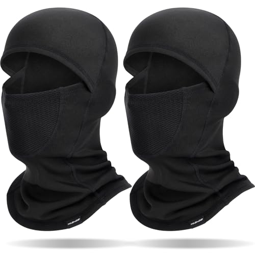 HASAGEI Pasamontañas, pasamontañas, pasamontañas, pasamontañas, moto, bicicleta, invierno, deportes al aire libre, resistente al viento, cálido, protección UV, máscara de tormenta para hombre y mujer