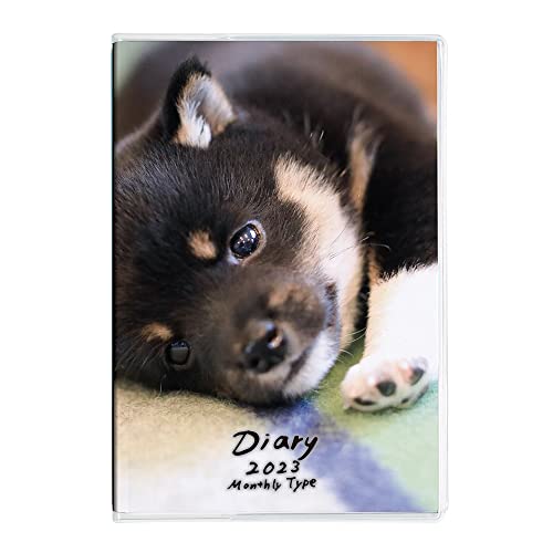 ナカバヤシ 手帳 2023 ノート ダイアリ a 6 いぬ ns a 601 23 do 1