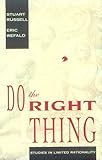 Do the Right Thing: Studies in Limited Rationality (Artificial Intelligence)