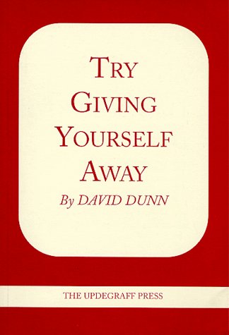 Try Giving Yourself Away 0961320338 Book Cover
