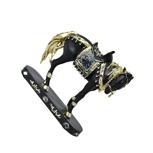 Estatua de caballo de resina para centro de exhibición de obras de arte 2