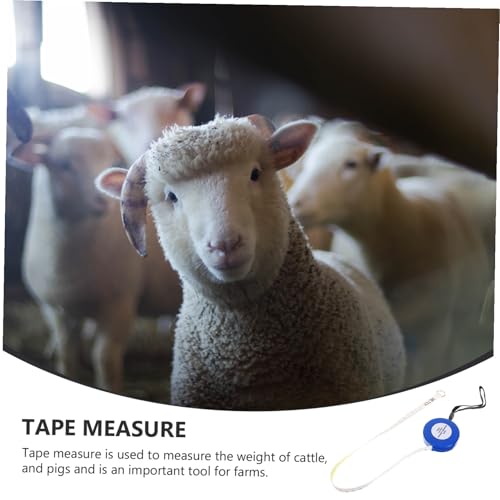 Cinta métrica para peso animal 2.5 m azul miniatura 5