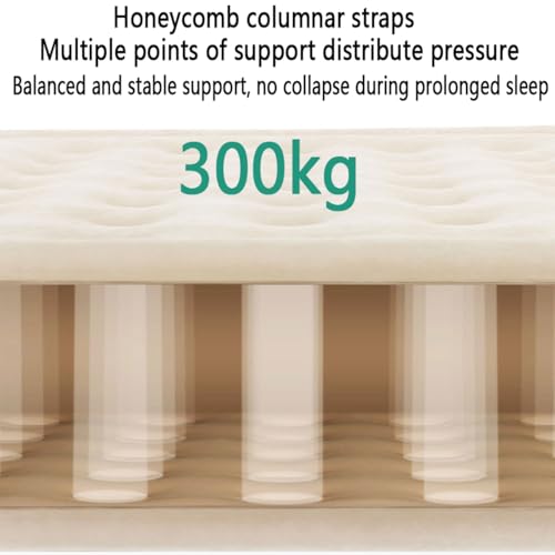 Matelas autogonflant 2 personnes pour couchage d'appoint confortable - 6